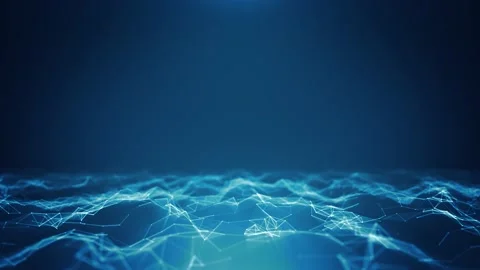 Abstract Plexus Geometrical Background Loop Stock Footage 151325526