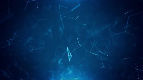 Abstract Plexus Geometrical Background Loop Stock Footage 151333925