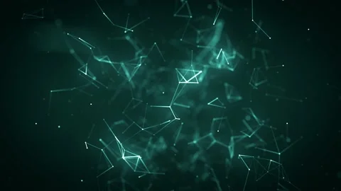 Abstract Plexus Geometrical Background Loop Stock Footage 151781190