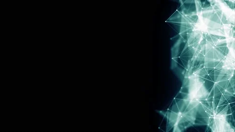 Abstract Plexus Geometrical Background Loop Stock Footage 151888929