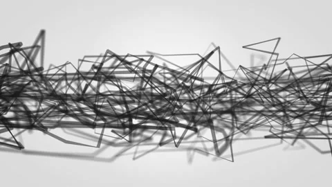 Abstract Plexus Geometrical Background Loop Stock Footage 151906137