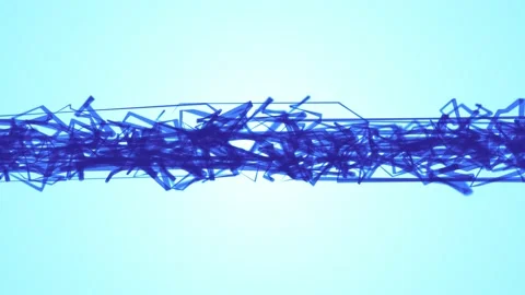 Abstract Plexus Geometrical Background Loop Stock Footage 151920260
