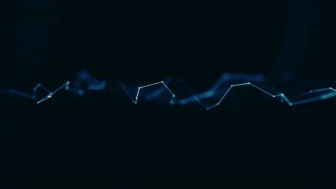 Abstract Plexus Geometrical Background Loop Stock Footage 152399595