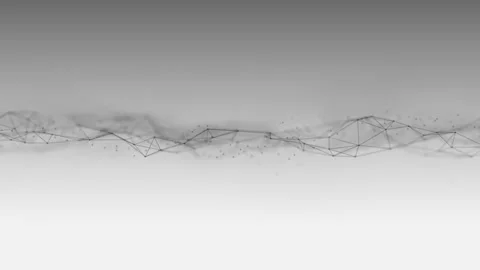 Abstract Plexus Geometrical Background Loop Video stock 152520722