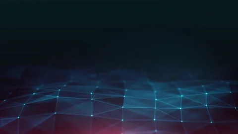 Abstract Plexus Geometrical Background Loop Stock Footage 152520725
