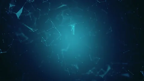 Abstract Plexus Geometrical Background Loop Stock Footage 153231729