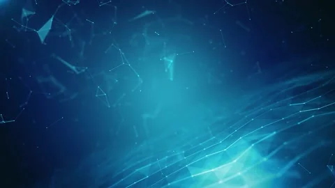 Abstract Plexus Geometrical Background Loop Stock Footage 153231731