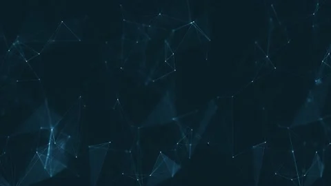 Abstract Plexus Geometrical Background Loop Stock Footage 153697692