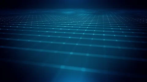 Abstract Plexus Geometrical Background Loop Stock Footage 153910903