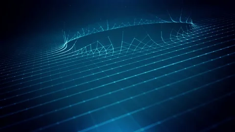 Abstract Plexus Geometrical Background Loop Stock Footage 153991749