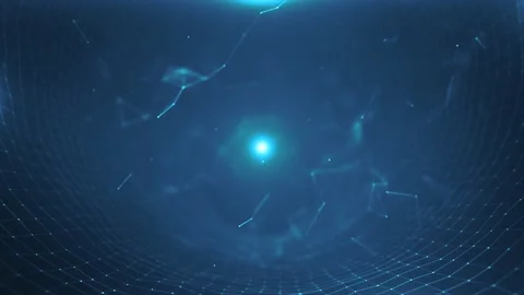Abstract Plexus Geometrical Background Loop Stock Footage 157105365