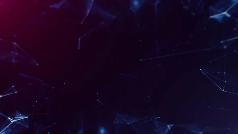 Abstract Plexus Geometrical Background Loop Vídeos de archivo 157872592
