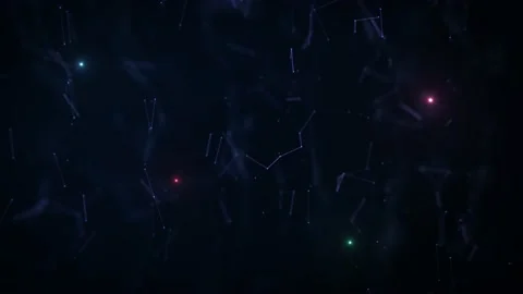 Abstract Plexus Geometrical Background Loop Stock Footage 157926896