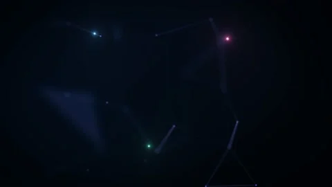 Abstract Plexus Geometrical Background Loop Stock Footage 157976878