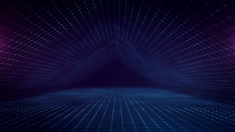 Abstract Plexus Geometrical Background Loop Stock-Footage 158086019