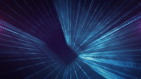 Abstract Plexus Geometrical Background Loop Stock Footage 158692955