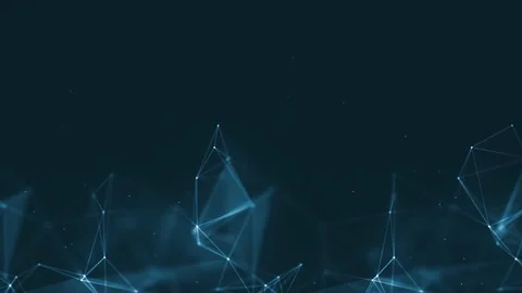 Abstract Plexus Geometrical Background Loop Stock Footage 158794053