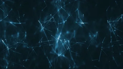 Abstract Plexus Geometrical Background Loop Stock Footage 158794054