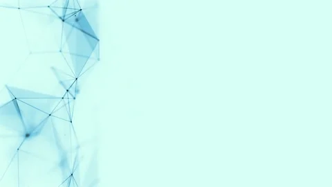 Abstract Plexus Geometrical Background Loop Stock Footage 158807953