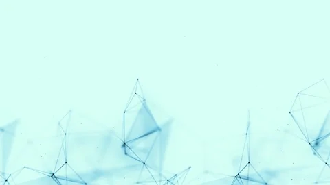 Abstract Plexus Geometrical Background Loop Stock Footage 158807954