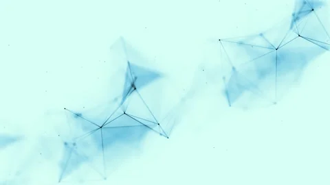 Abstract Plexus Geometrical Background Loop 스톡 동영상 158807956