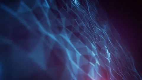 Abstract Plexus Geometrical Background Loop Stock Footage 158933760