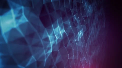 Abstract Plexus Geometrical Background Loop Stock Footage 159279126