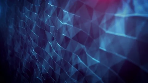 Abstract Plexus Geometrical Background Loop Stock Footage 159477565