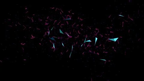 Abstract plexus geometrical shapes. Stock Illustration