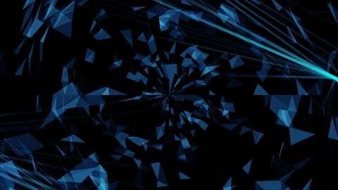Abstract plexus geometrical shapes Stock Illustration