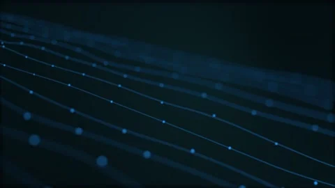 Abstract plexus geometry data background technology communication network Video stock 130578556