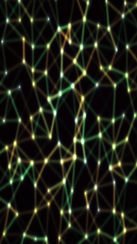 Abstract plexus gradient animated background with magenta deep colors Stock Footage 331208657