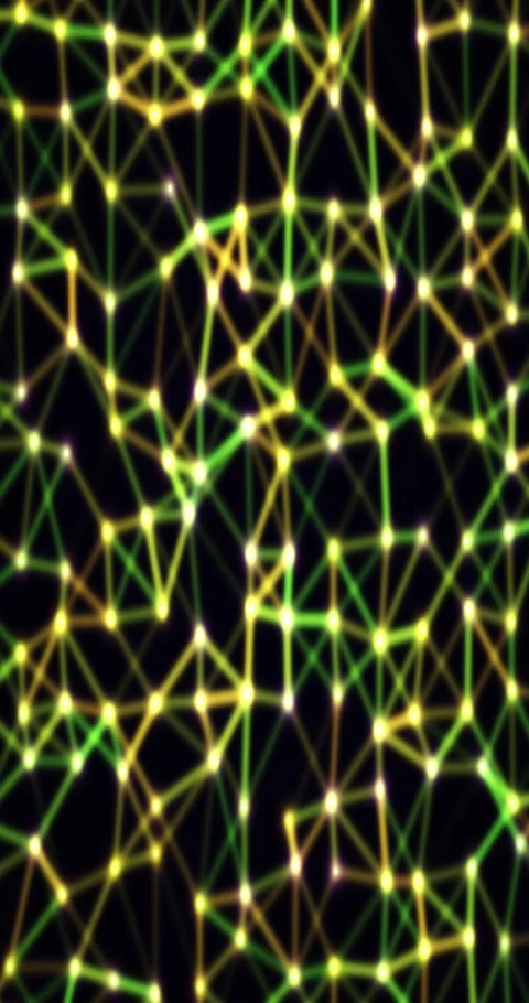 Abstract plexus gradient animated background with violet mid colors Stock Footage 331865737