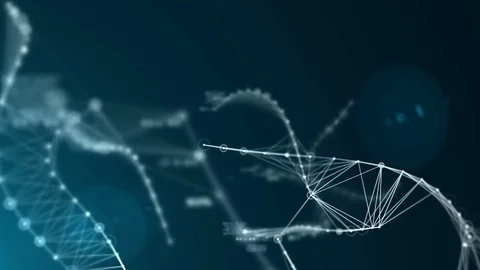 Abstract plexus lines moving background animation Video stock 76712083