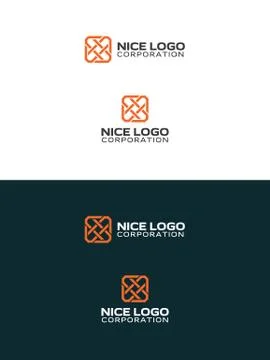 Abstract plexus logo Illustrazione stock