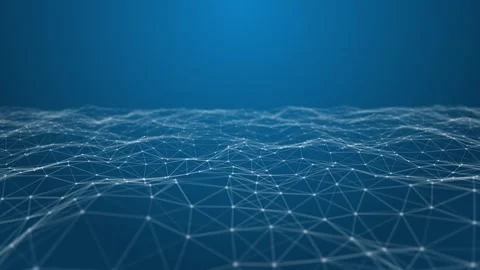 Abstract Plexus Network Background Seamless Loop. Technology Background. 4K Stock-Footage 277188292