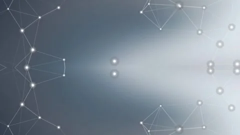 Abstract Plexus Network Connection Background Loop Stock Footage 329744877