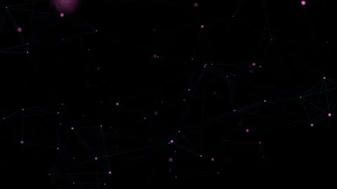 Abstract Plexus Network Connections Technology Background Loop Stock Footage 330421556