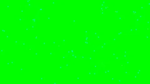 Abstract Plexus Network Dots and Lines Connecting Motion in green background Stock Footage 344950995