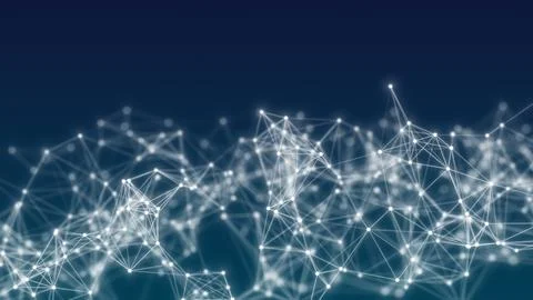 Abstract plexus network technology background Stock Illustration