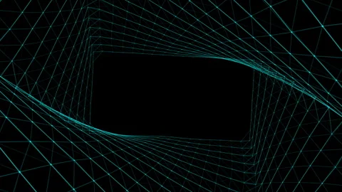Abstract Plexus Network Technology Video Animated Background Stock Footage 335197574