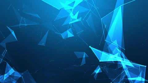 Abstract plexus technology background animation video 스톡 동영상 295277209