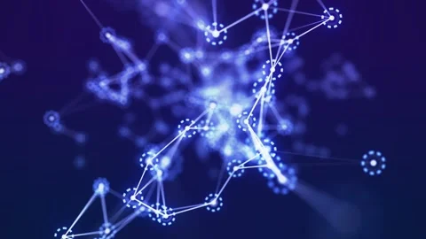 Abstract plexus technology Stock-Footage 106398374