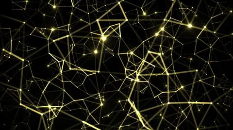 Abstract Plexus Technology Science And Engineering  Background 3d illustratio Stock Illustration