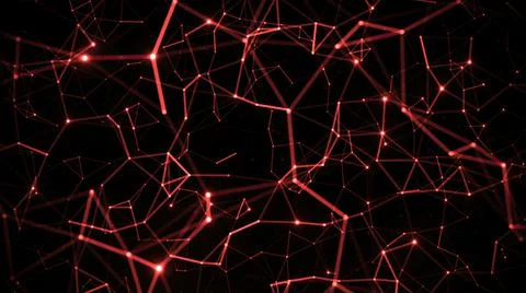 Abstract Plexus Technology Science And Engineering  Background 3d illustratio Stock Illustration