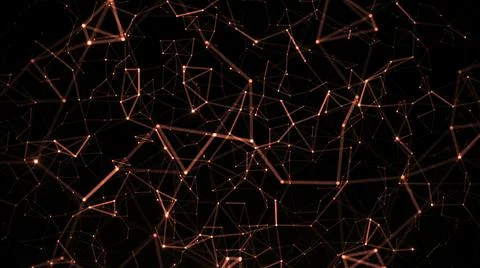 Abstract Plexus Technology Science And Engineering background Stock Illustration