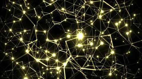 Abstract Plexus Technology Science And Engineering  Background 스톡 일러스트