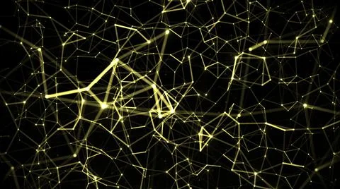 Abstract Plexus Technology Science And Engineering  Background 스톡 일러스트