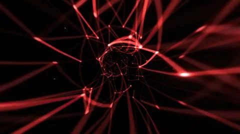 Abstract Plexus Technology Science And Engineering Background. Stock Illustration