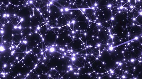 Abstract Plexus Technology Science And Engineering Stock Illustration